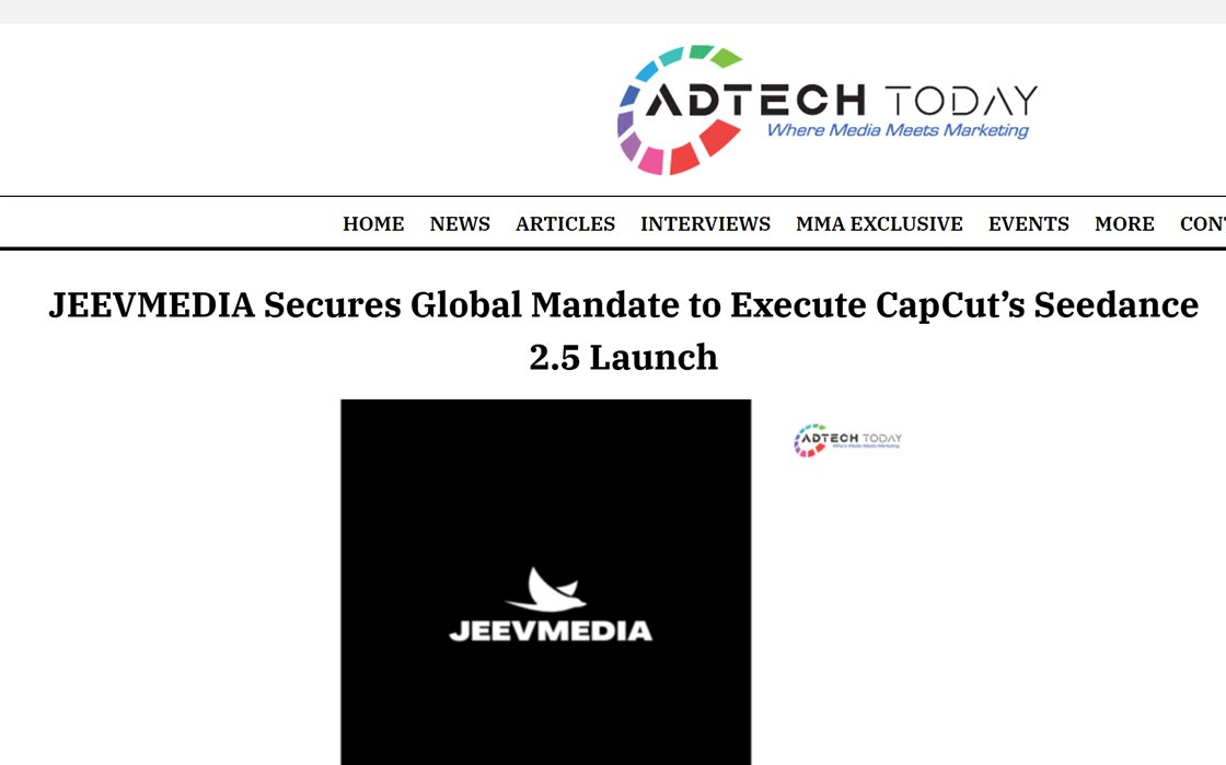 The story as it ran on AdTech Today.